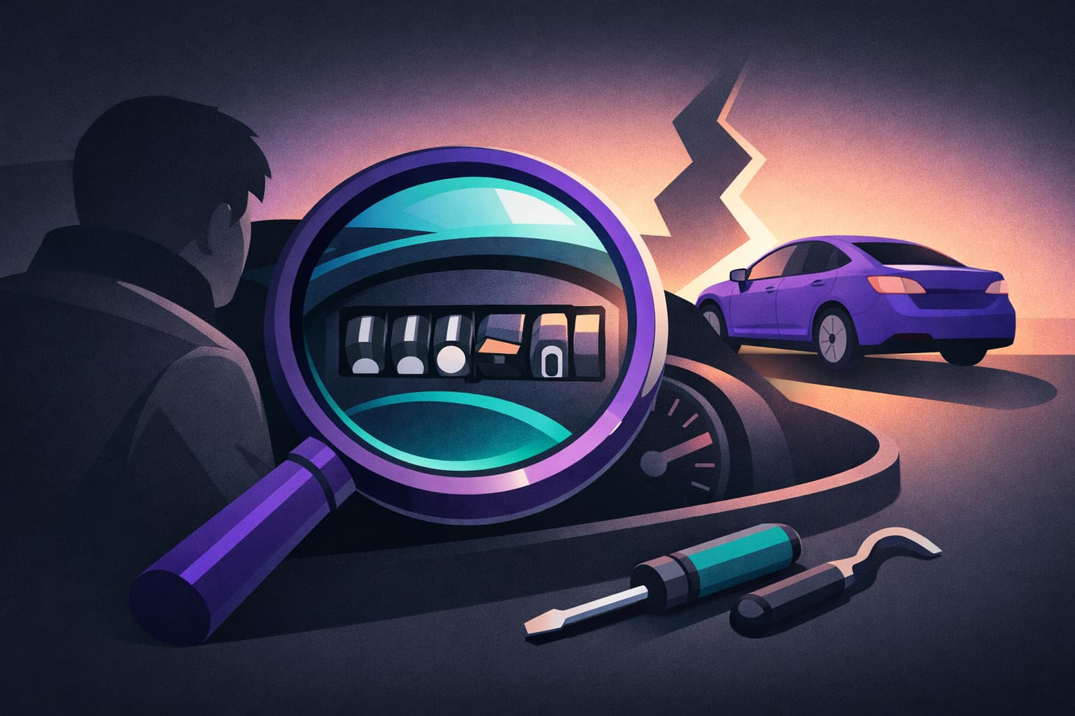 Kilómetros trucados en un coche: cómo detectar el fraude