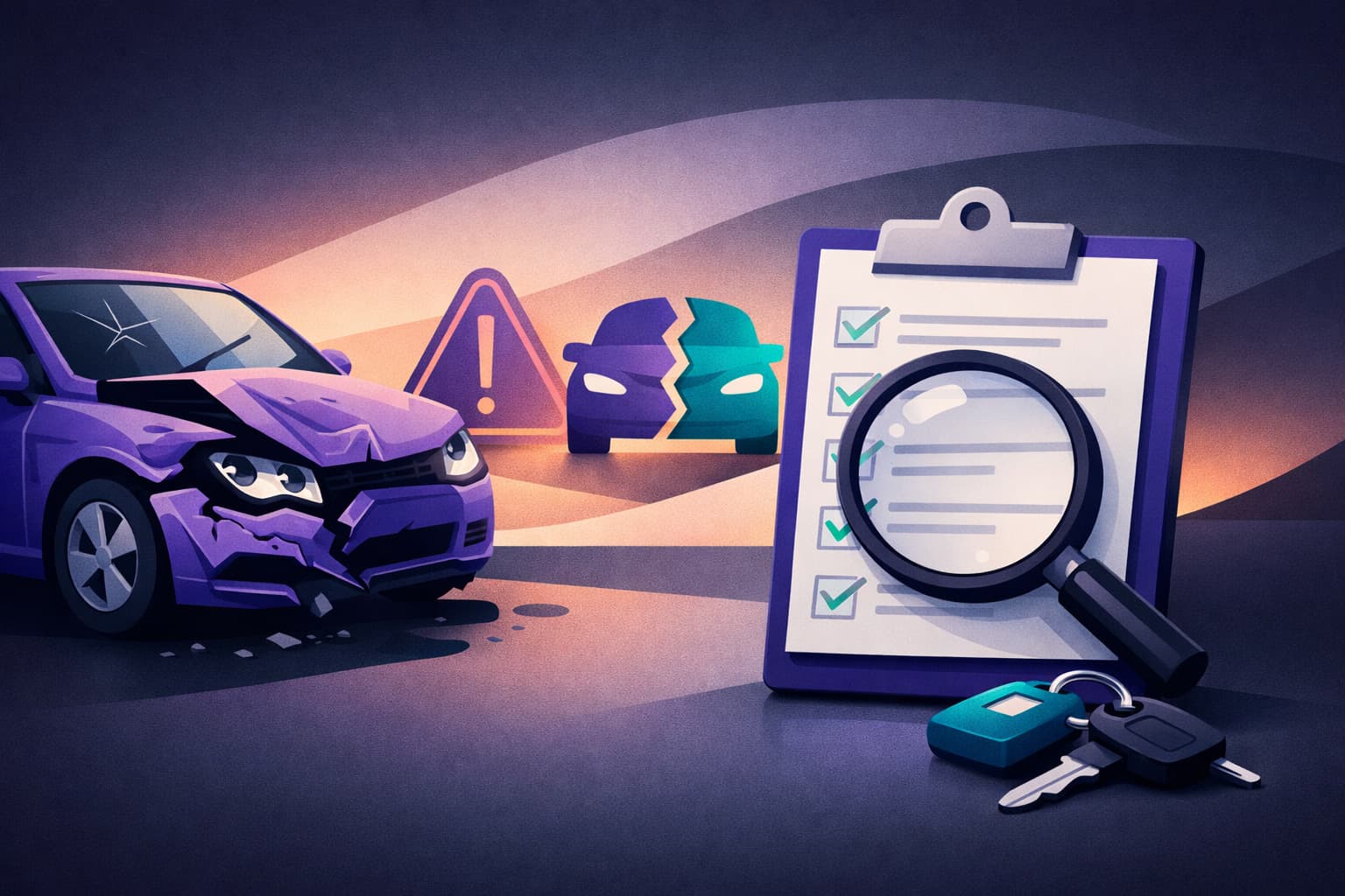 Voiture accidentée acheter risques : ce qu’il faut vérifier