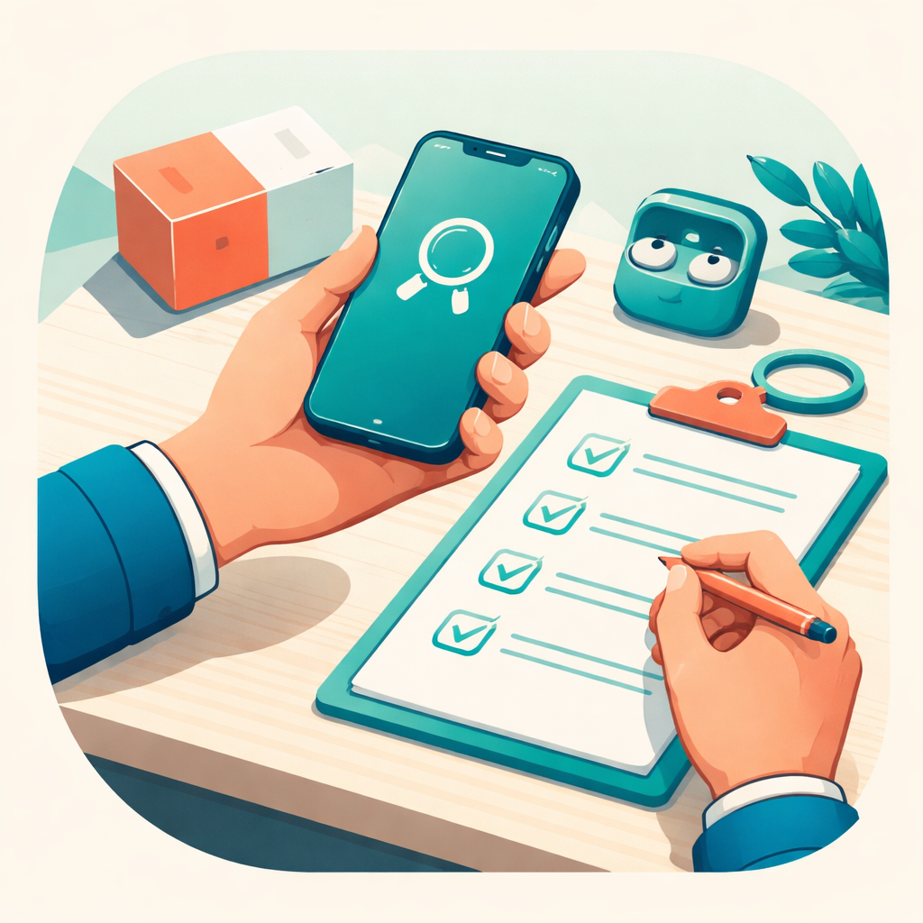 Illustration pour "Acheter smartphone occasion sécurité commence par 5 contrôles essentiels"