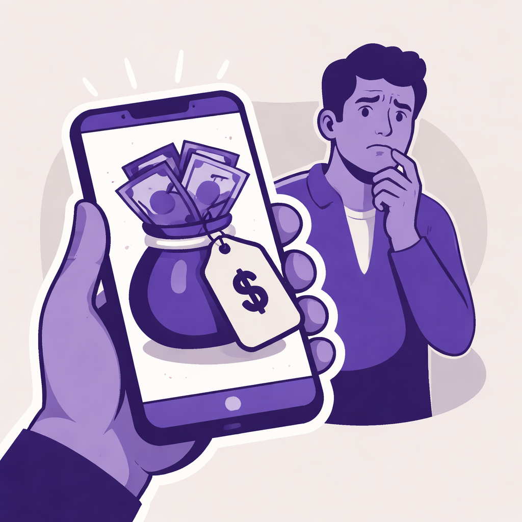 Illustration pour "Pourquoi <strong>acheteur veut payer plus cher arnaque</strong> est un signal d’alerte"