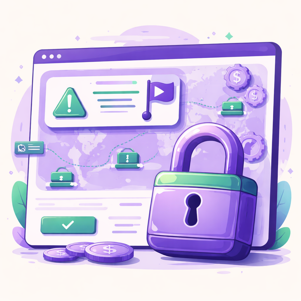 Illustration pour "Comment reconnaître un <strong>virement international suspect</strong> avant qu'il ne soit trop tard"