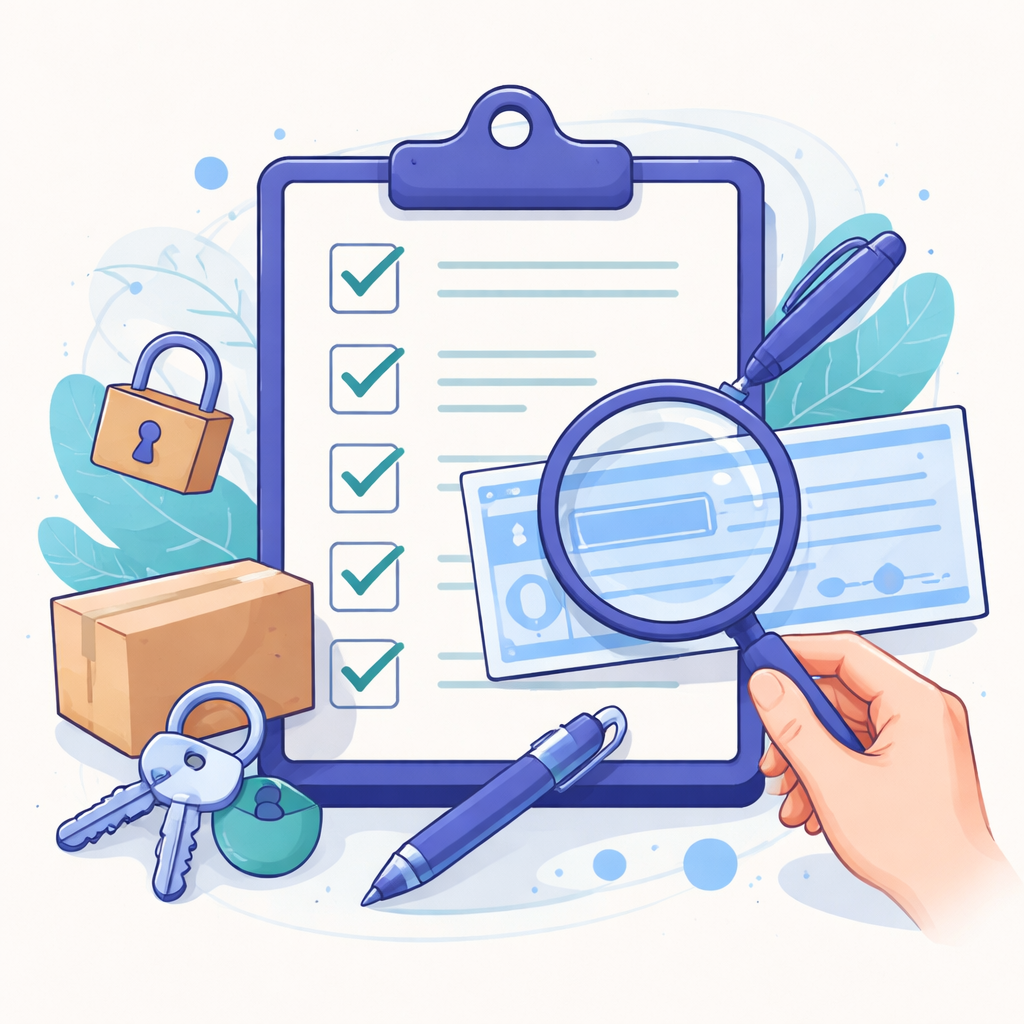 Illustration pour "Checklist finale: <strong>assegno bancario falso come verificare</strong> senza saltare passaggi"