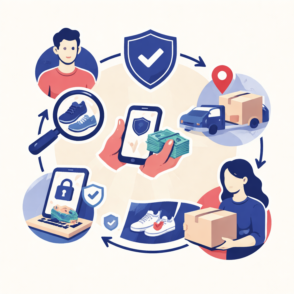 Illustration pour "What buyer protection means in private online sales"