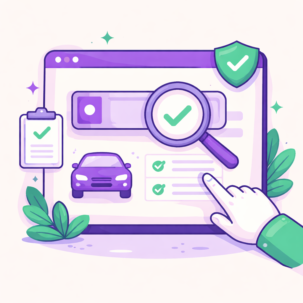 Illustration pour "Come fare una <strong>verifica targa gratis</strong> in modo utile"