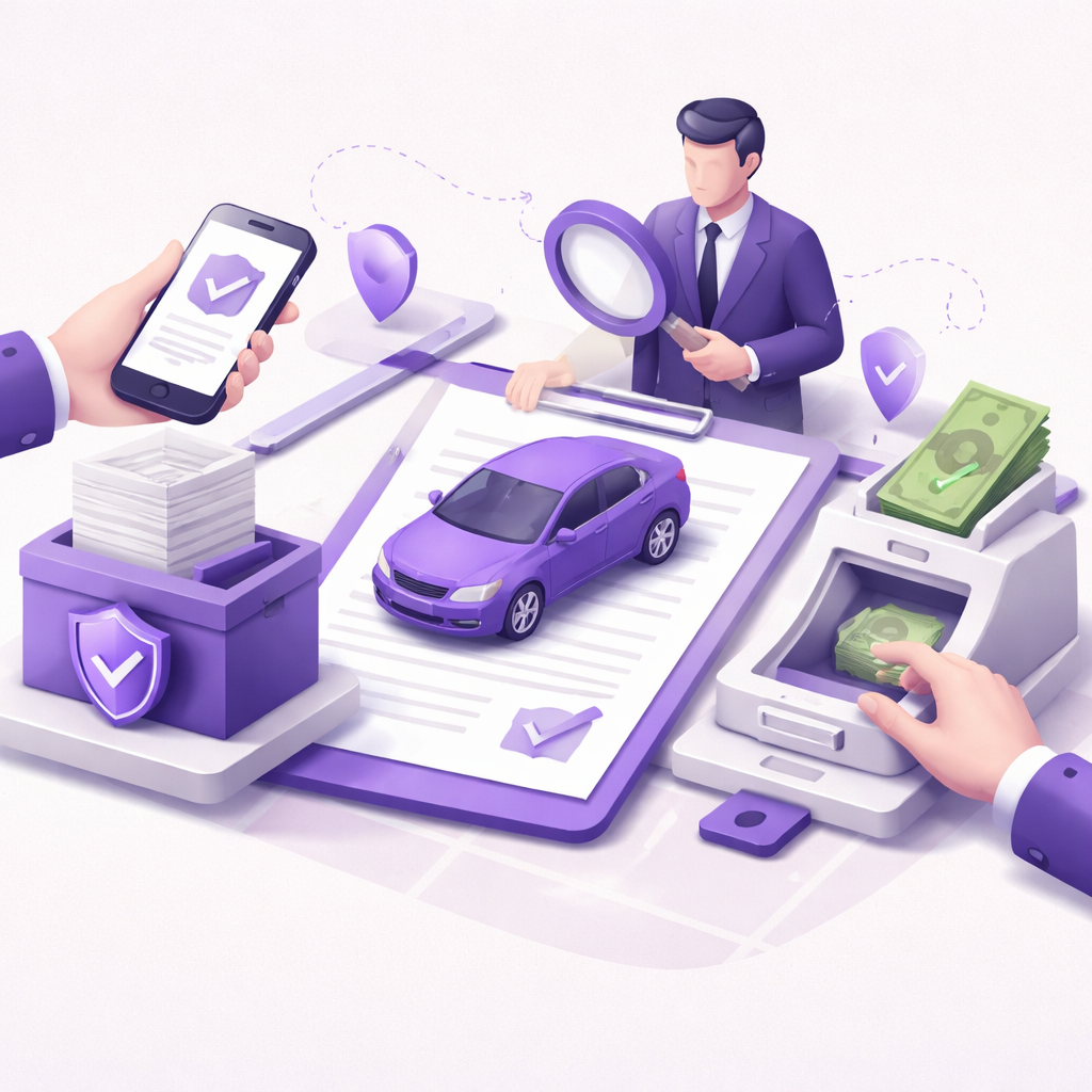 Illustration pour "<strong>Incassare vendita auto privata</strong>: metodi da preferire e errori da evitare"