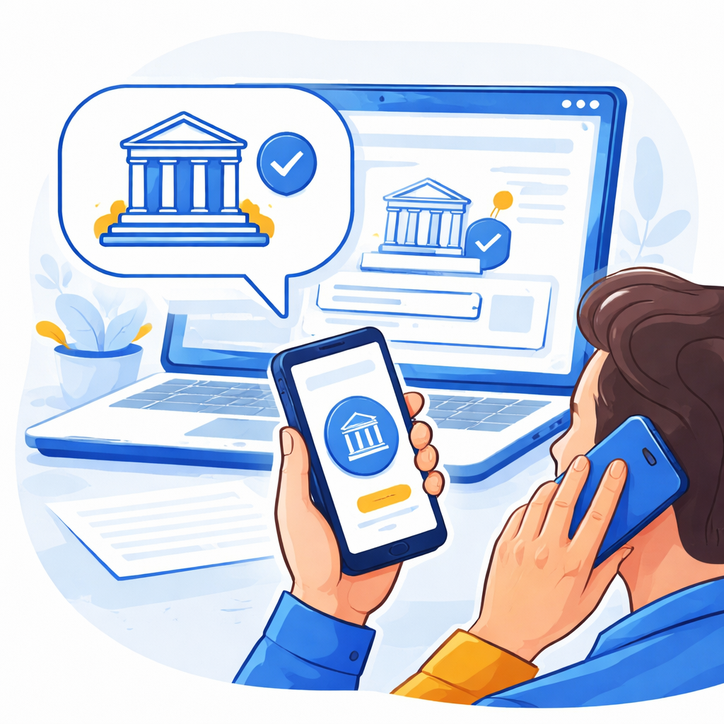 Illustration pour "Pourquoi appeler la banque émettrice est indispensable"