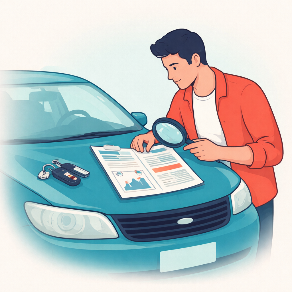 Illustration pour "Pourquoi le contrôle technique avant achat particulier est décisif"