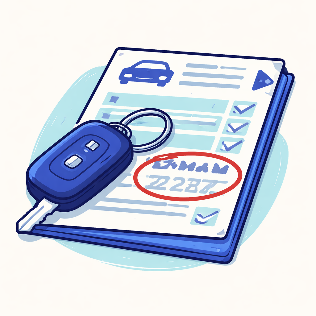 Illustration pour "Un <strong>controle technique perime achat voiture</strong> change immédiatement le niveau de risque"