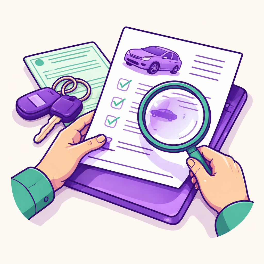 Illustration pour "<strong>Contrôler l'historique d'une voiture</strong> sert à vérifier son passé administratif et technique"