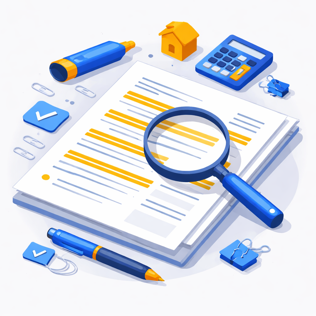 Illustration pour "Vérifiez chaque mention obligatoire devis artisan avant de regarder le prix"