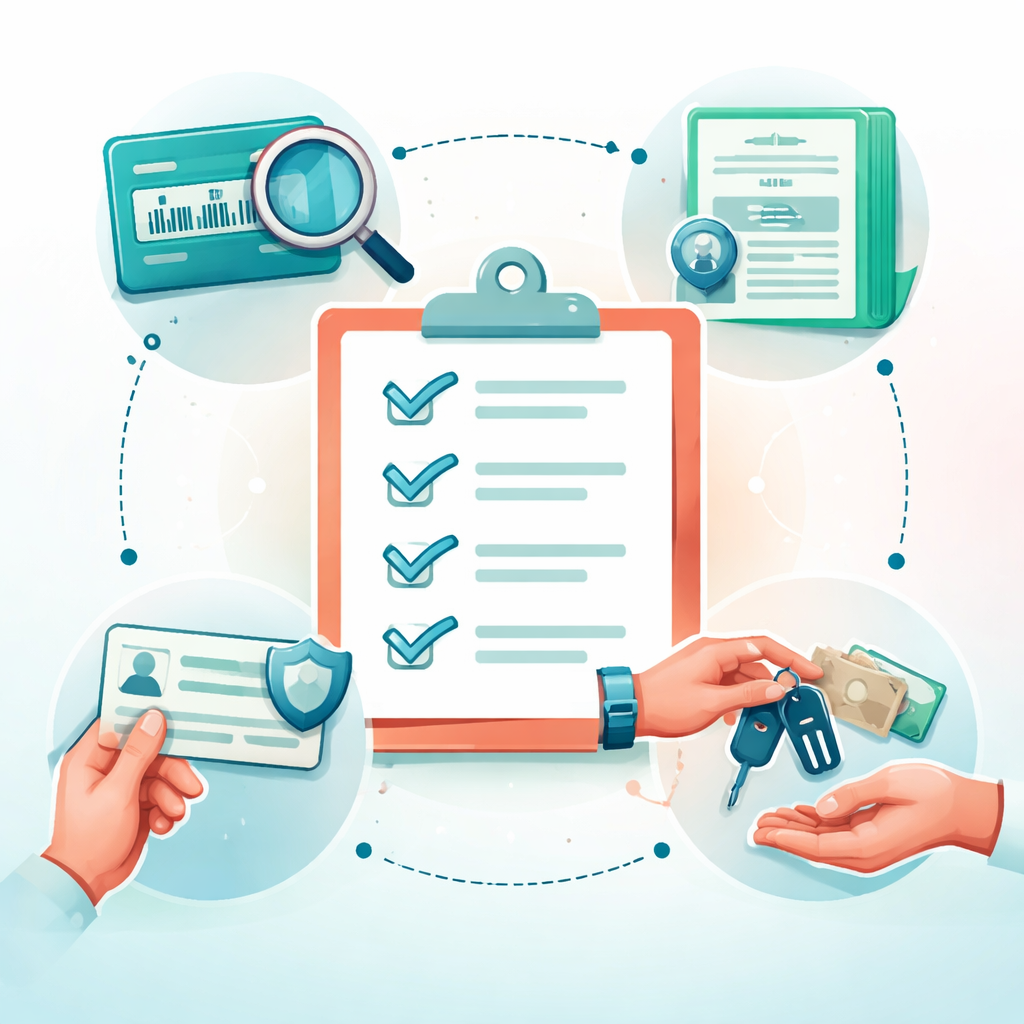 Illustration pour "Step-by-step checklist for buyers and sellers"