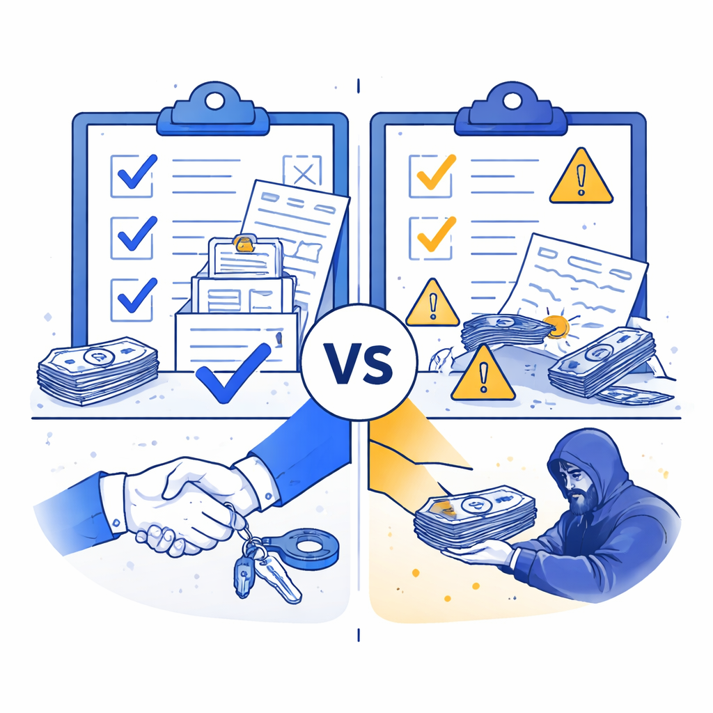 Illustration pour "Checklist final antes de entregar un anticipo"