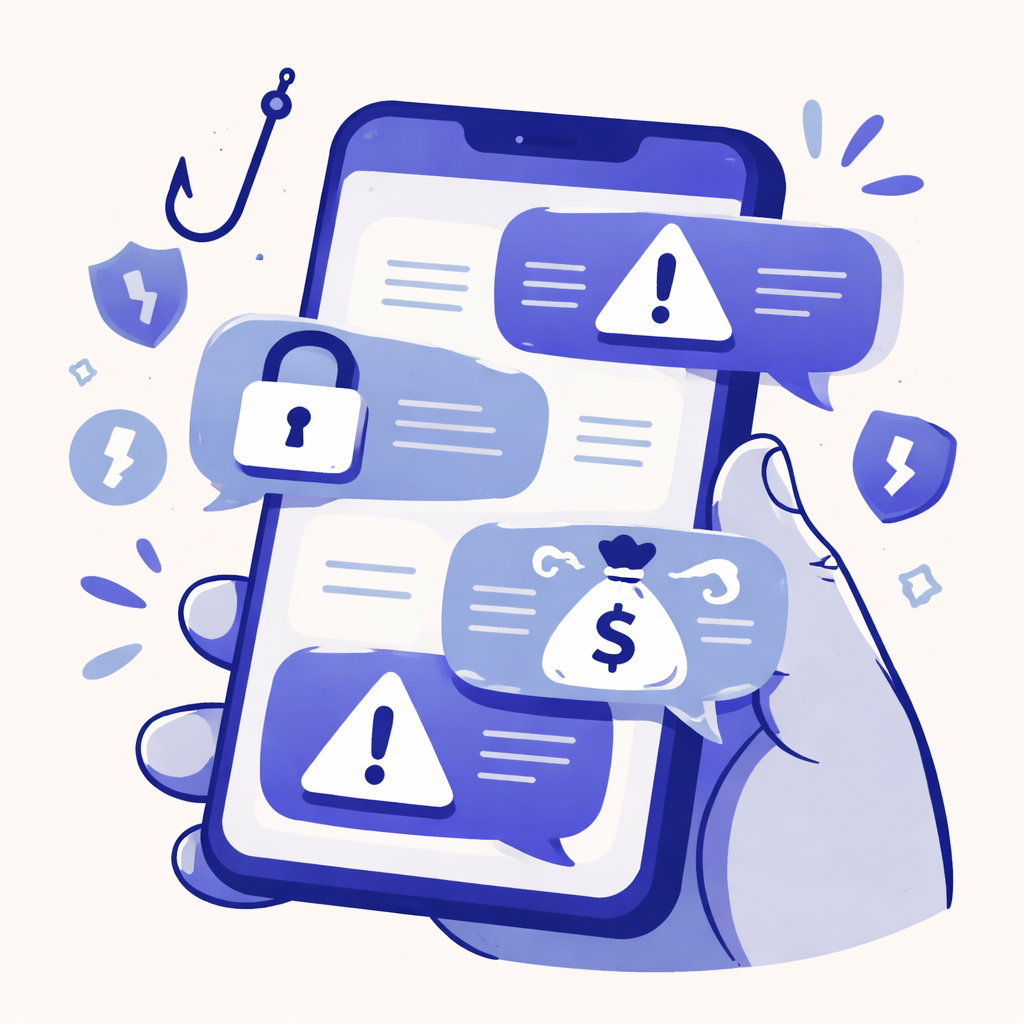 Illustration pour "Señales para detectar un <strong>fraude Wallapop reconocer</strong> desde el primer mensaje"