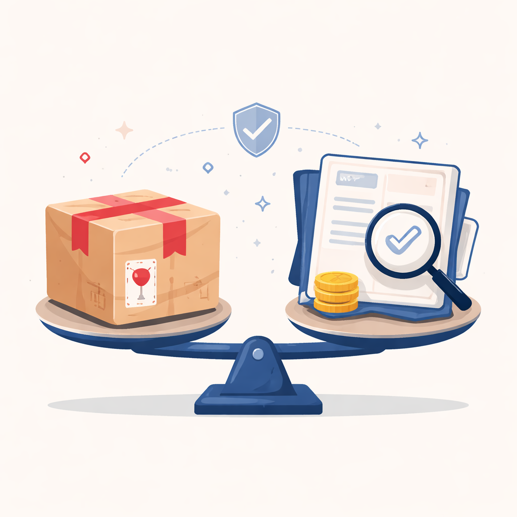 Illustration pour "Colis valeur déclarée : ce que cette option couvre vraiment"