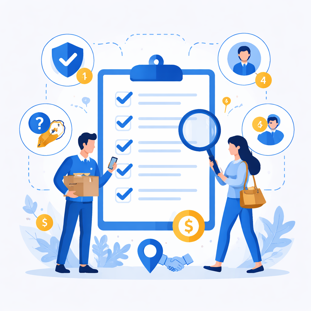 Illustration pour "A practical checklist to avoid fb marketplace fraud every time"