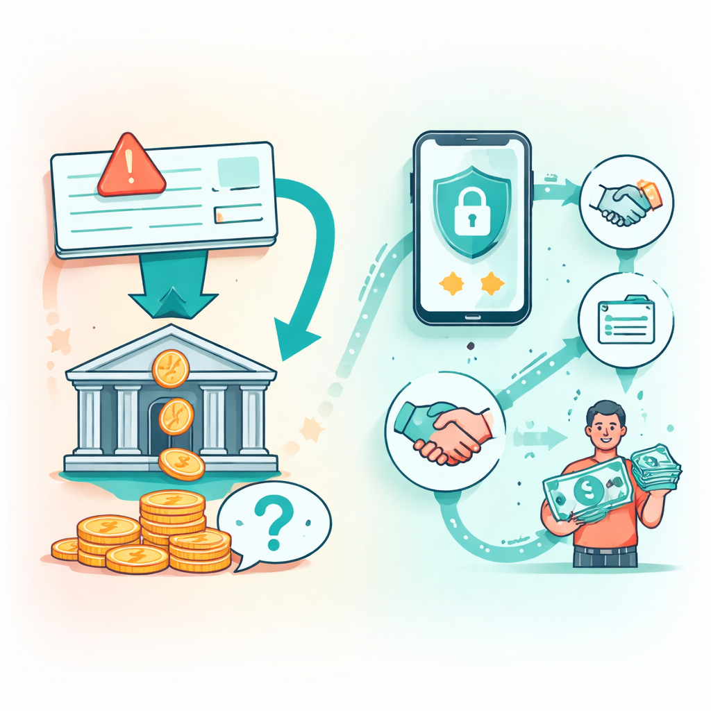 Illustration pour "What to do if you already deposited a fake check"