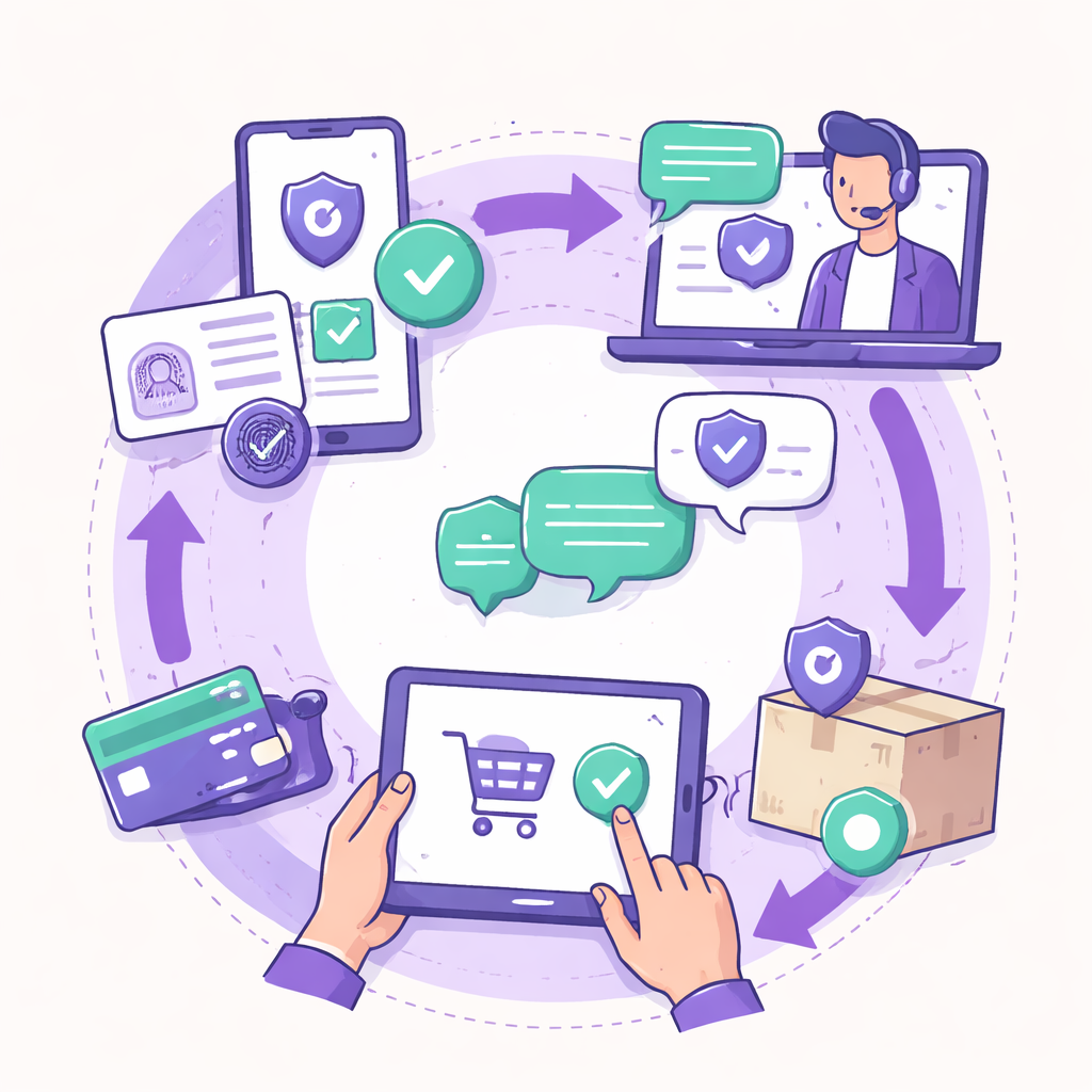 Illustration pour "<strong>Ich habe eine online betrugsfalle was tun</strong>: Prävention für den nächsten Kauf"