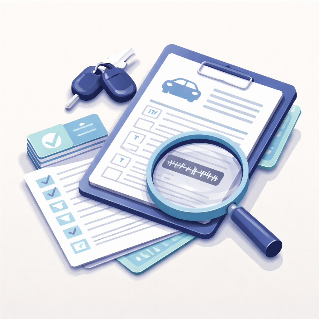 Illustration pour "Historial de ITV, informes y registros: la prueba más útil"