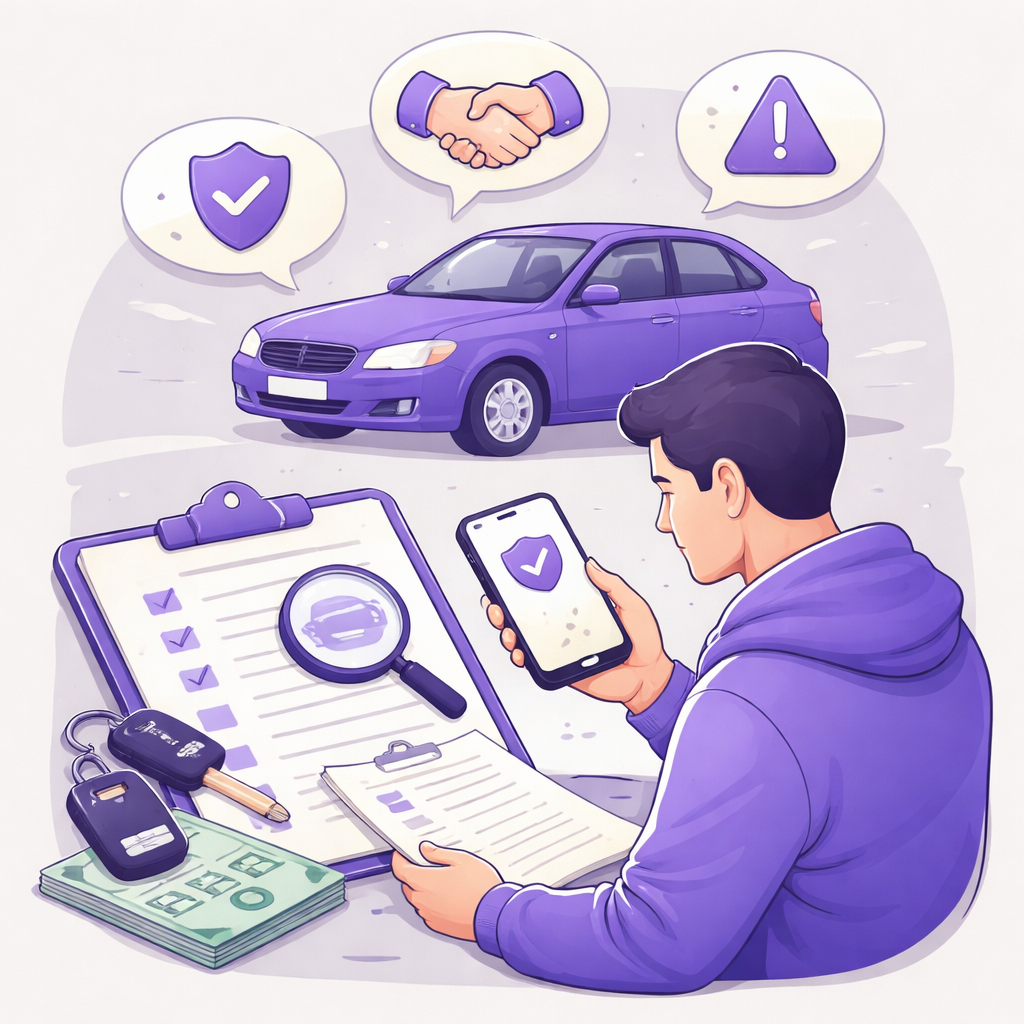 Illustration pour "Cómo reducir el riesgo en una compraventa entre particulares"