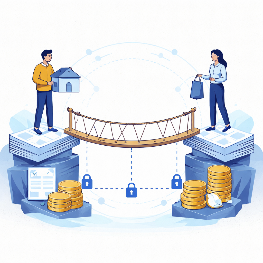 Illustration pour "Pourquoi le risque est plus élevé sans banque ni crédit classique"