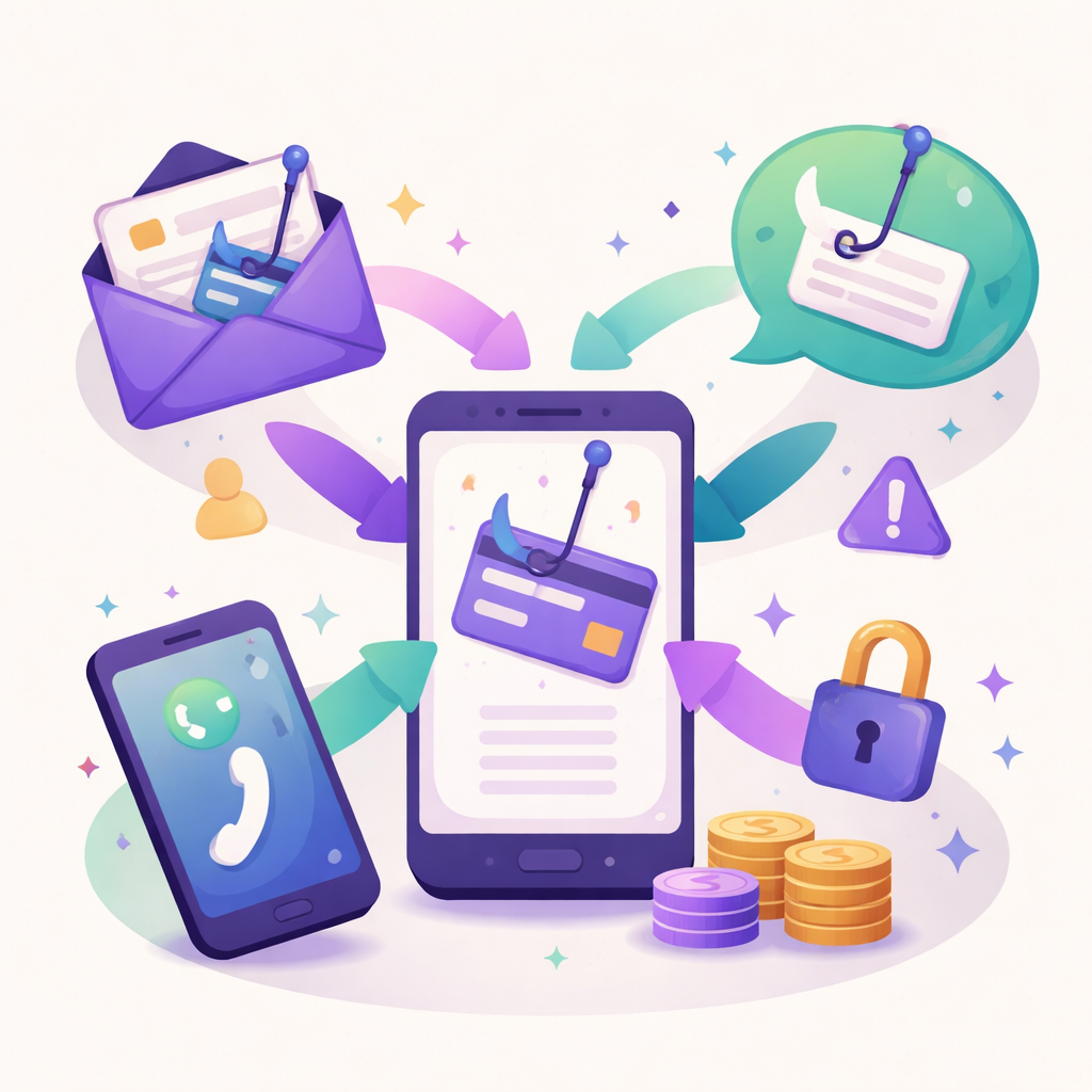 Illustration pour "Pourquoi le phishing bancaire reconnaître est plus difficile qu'avant"