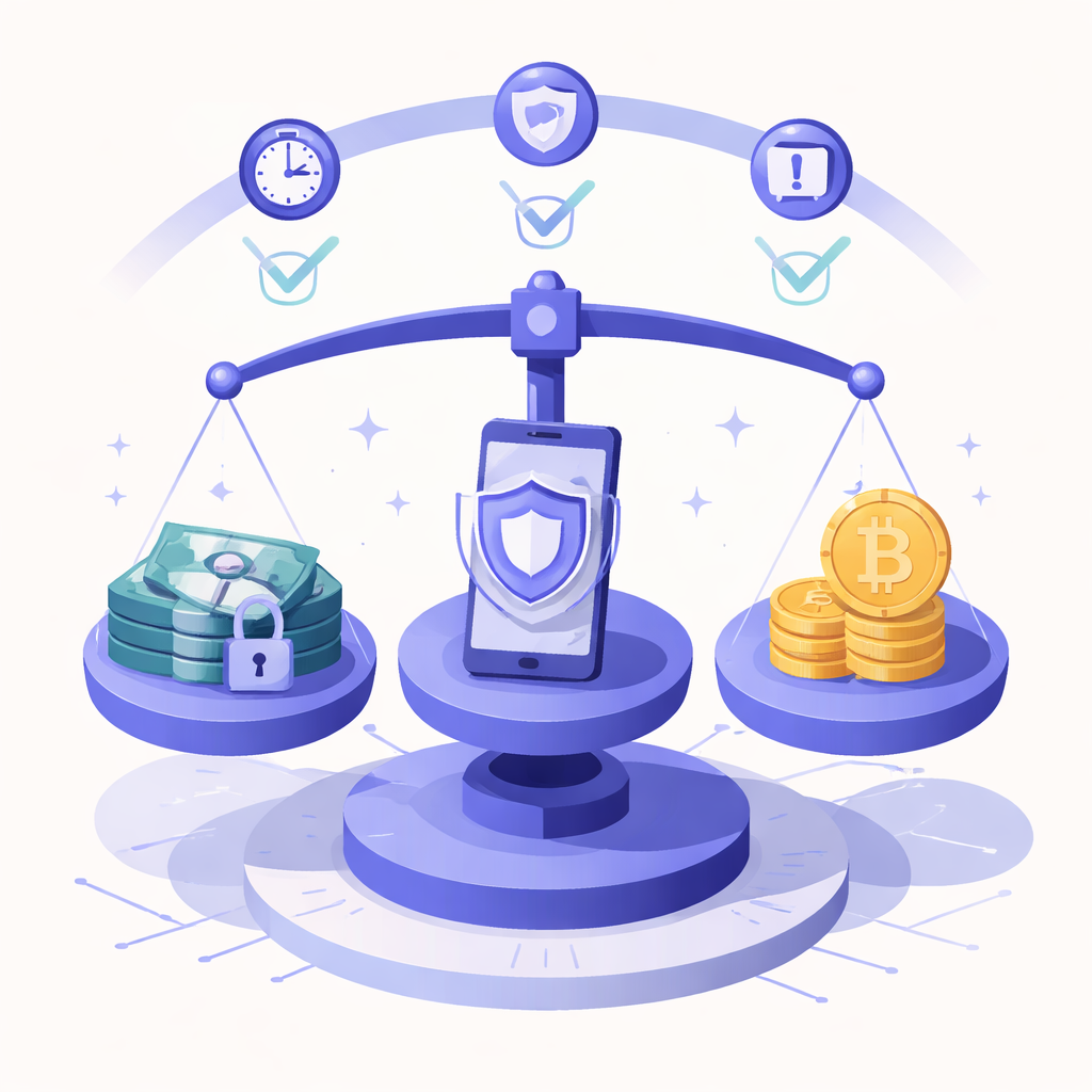 Illustration pour "Comparing payment options for private online transactions"