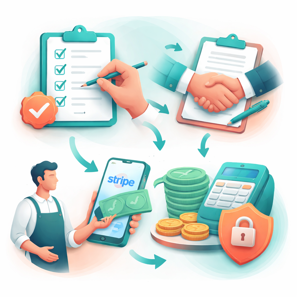 Illustration pour "<strong>sécurisation paiement artisan</strong>: procedura pratica passo dopo passo"