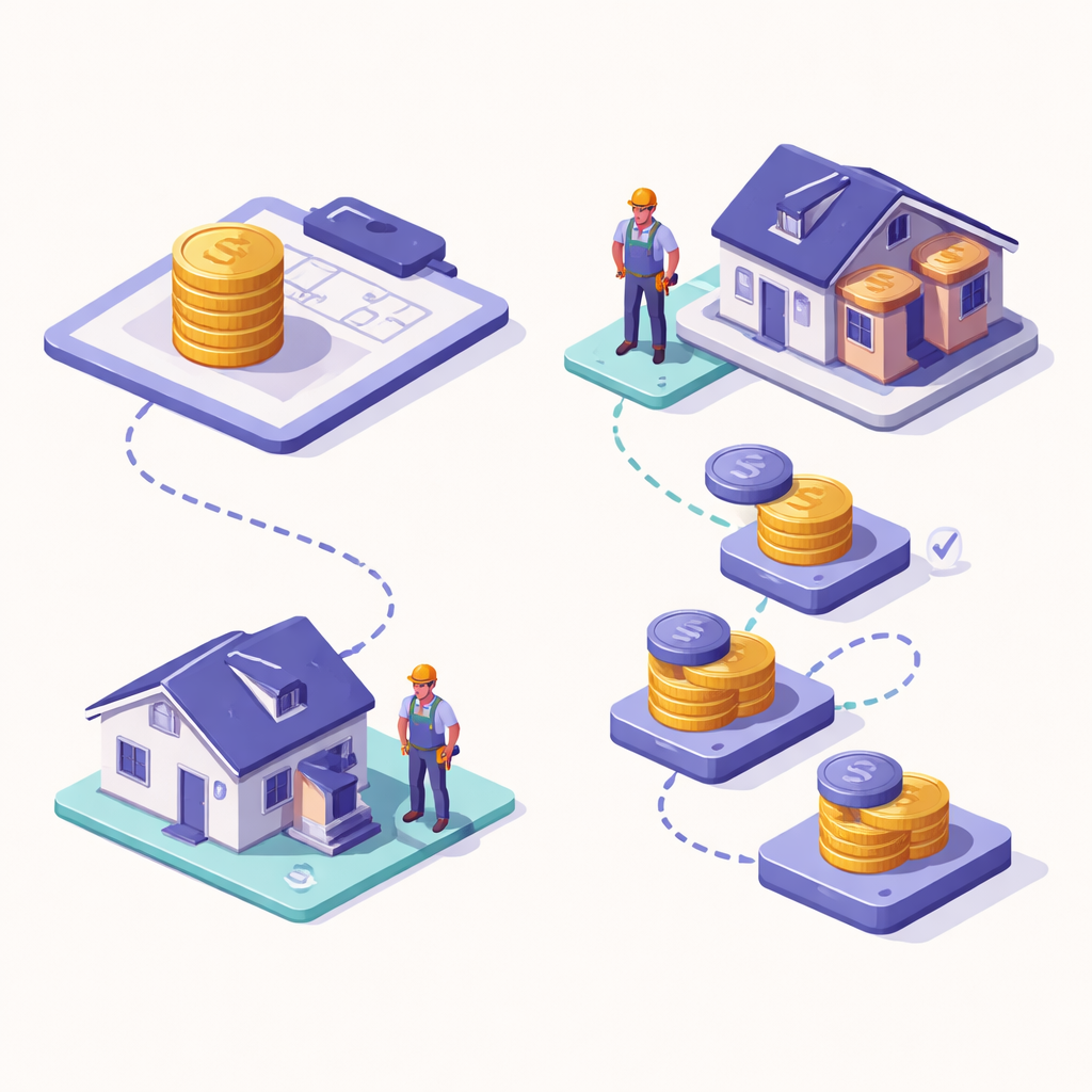Illustration pour "Deposits, milestones, and final payment: best practices"