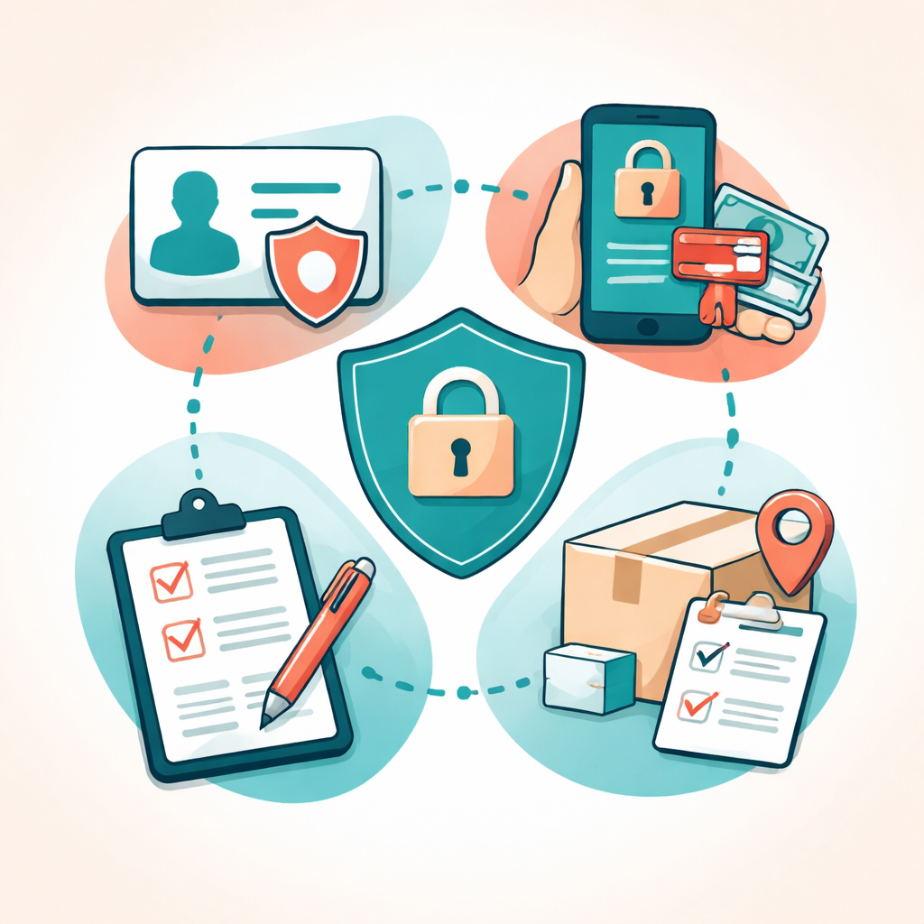 Illustration pour "Was eine <strong>sichere zahlungsmethode privatverkauf</strong> ausmacht"