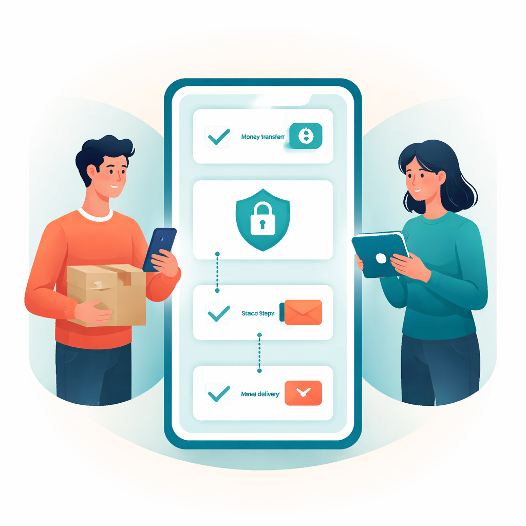 Illustration pour "trust protect sert à encadrer une transaction entre particuliers"