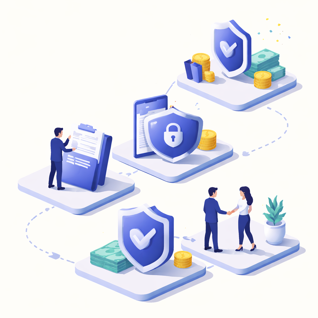 Illustration pour "Comment trust protect fonctionne étape par étape"