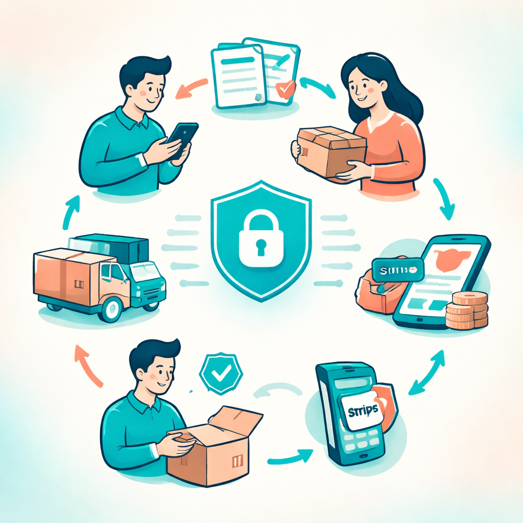 Illustration pour "How <strong>trust protect</strong> works step by step"