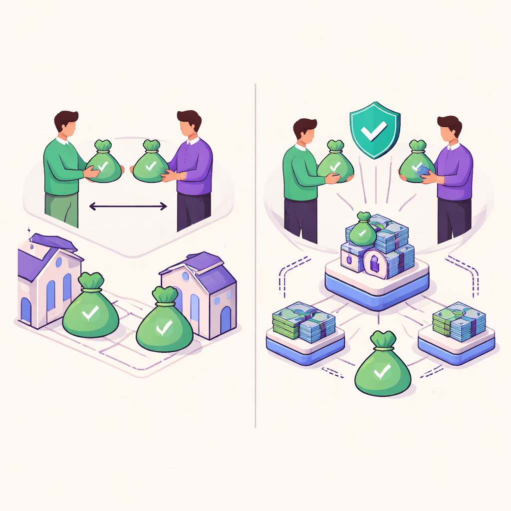 Illustration pour "Diferencias entre <strong>trust protect</strong> y una compraventa directa"