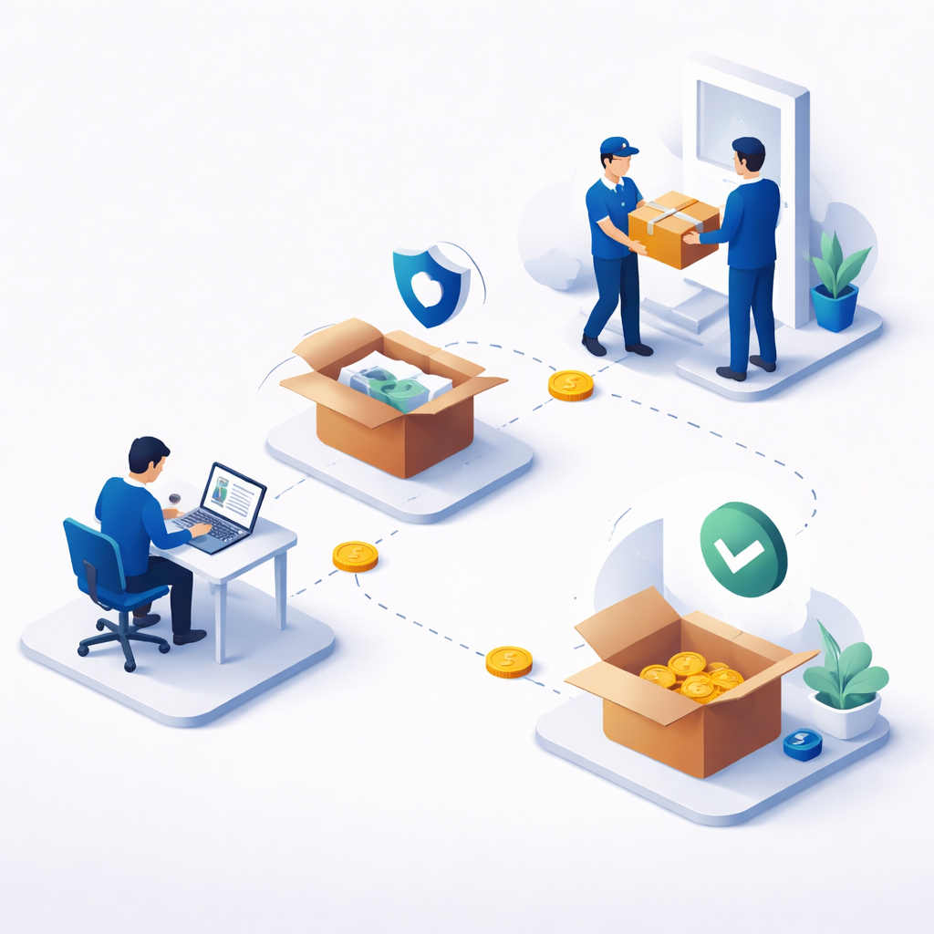 Illustration pour "Comment trustprotect.fr fonctionne étape par étape"