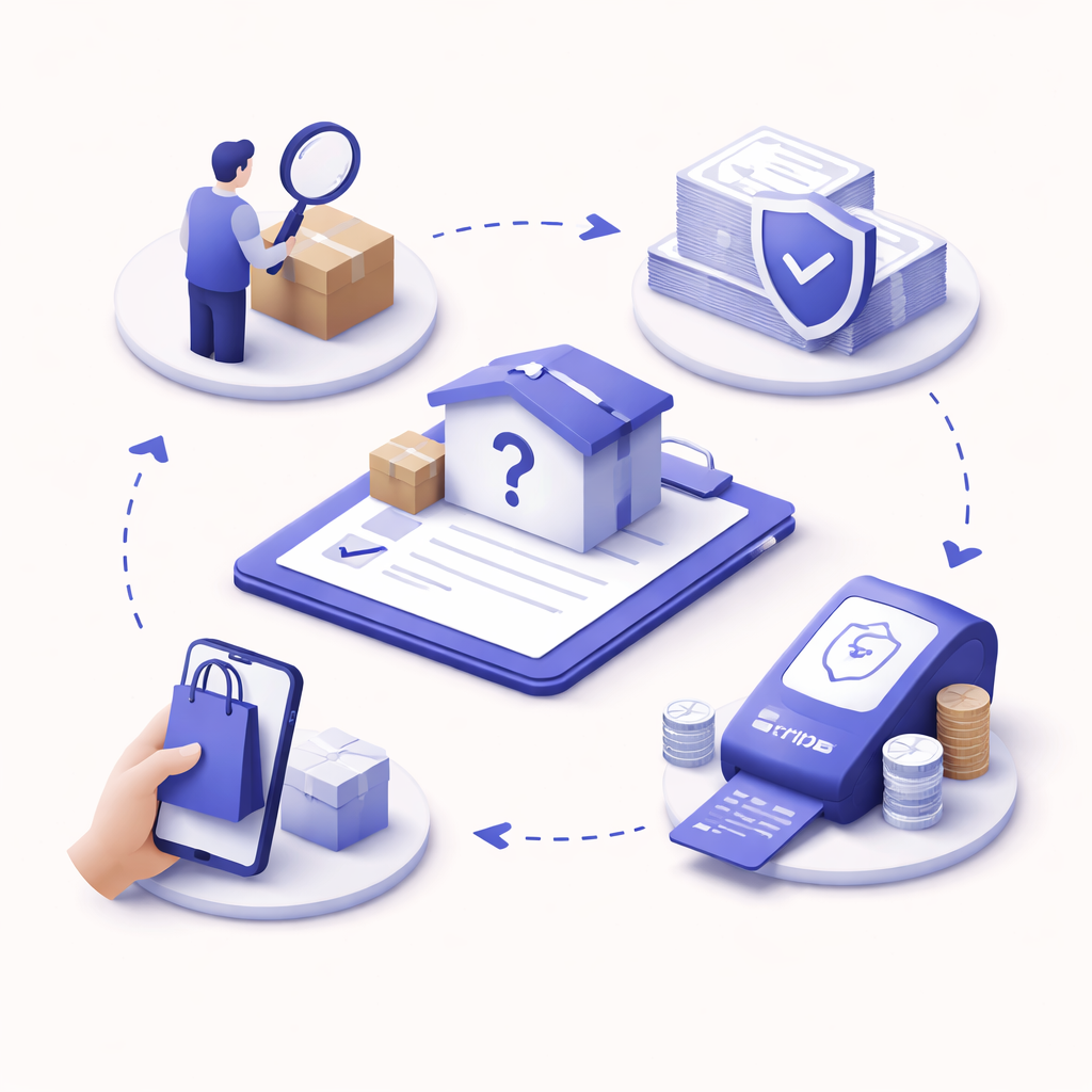 Illustration pour "Zahlung und Abwicklung bei einem <strong>unknown supplier</strong> sicher organisieren"