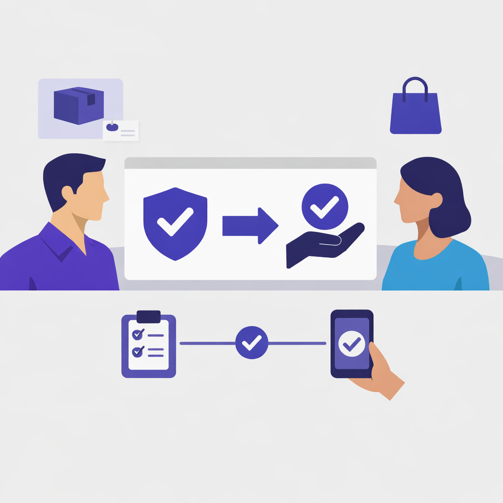 Illustration pour "Paiement et vérification : sécuriser la transaction sans compliquer la vente"