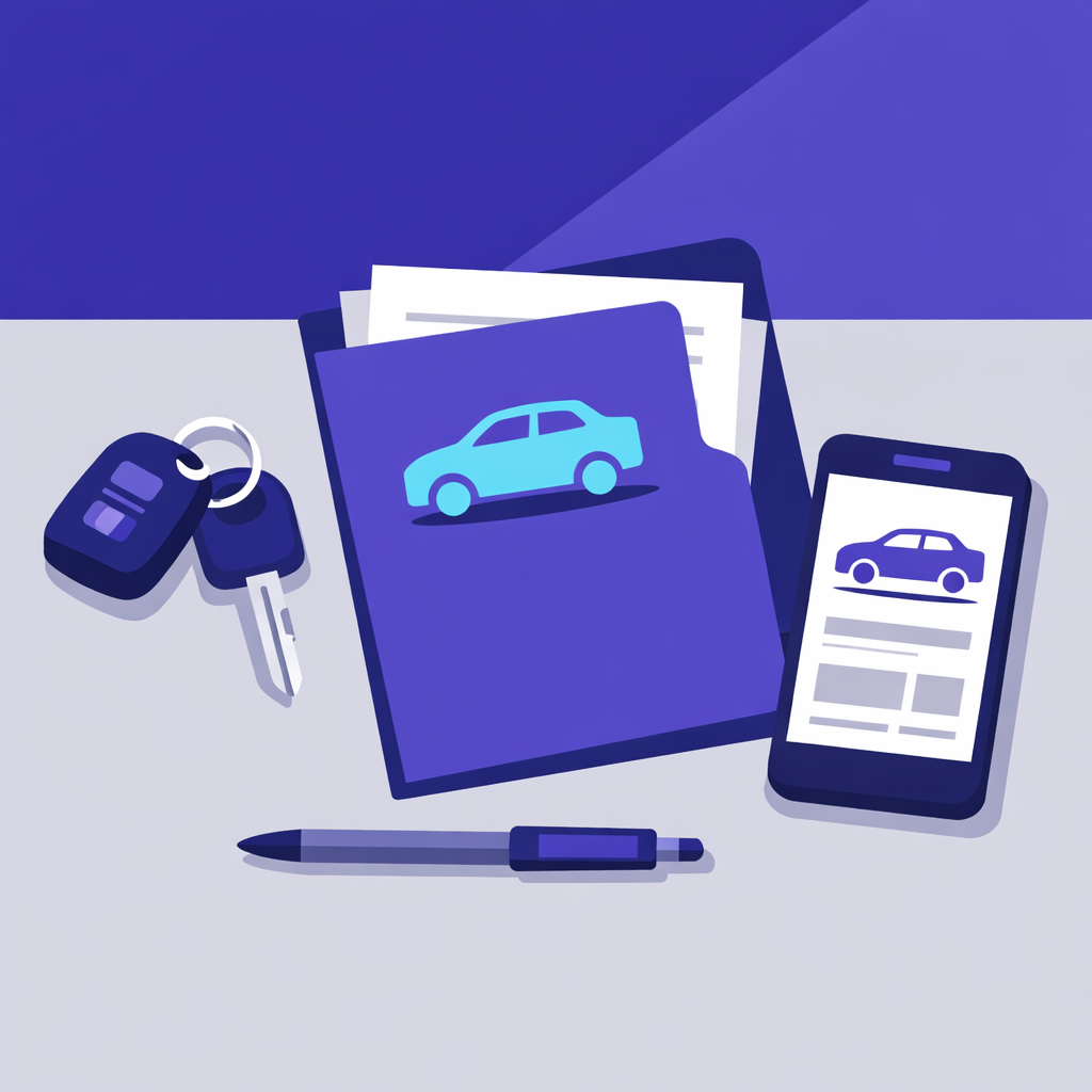 Illustration pour "Vendre sa voiture entre particuliers en sécurité commence par une préparation rigoureuse"