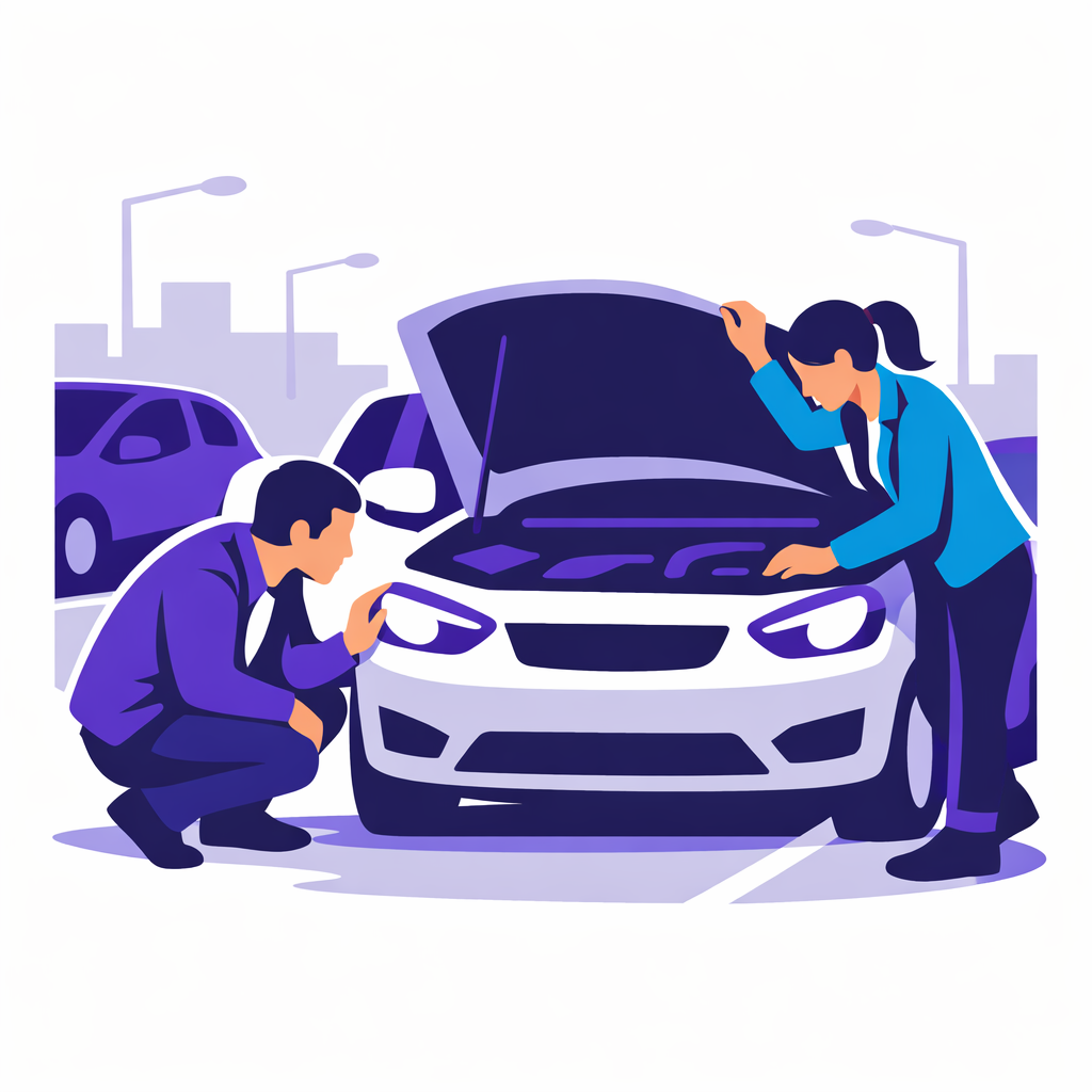 Illustration pour "Comment organiser l’essai du véhicule sans prendre de risque inutile"