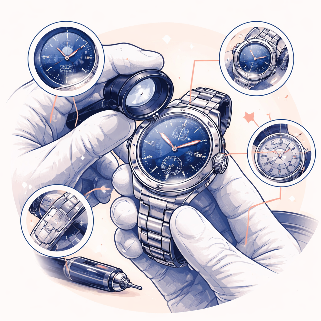 Illustration pour "Authentifier montre luxe : les preuves qui rassurent vraiment"