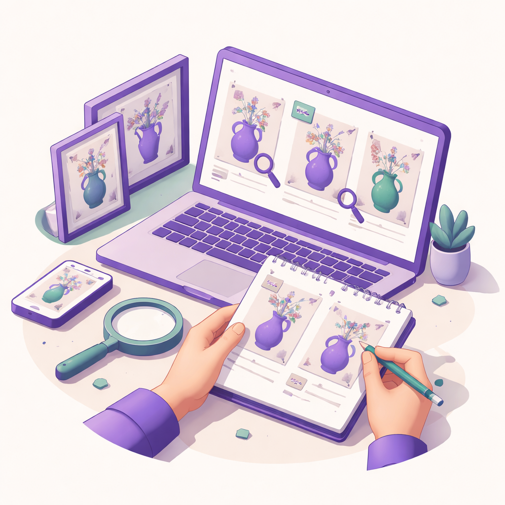 Illustration pour "Comment estimer une œuvre avant une vente d'art entre particuliers"
