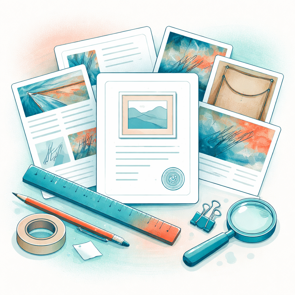 Illustration pour "Quels documents préparer pour vendre un tableau à un particulier"