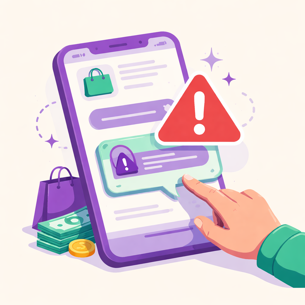 Illustration pour "Cos’è la <strong>vinted truffa pagamento fuori piattaforma</strong>"