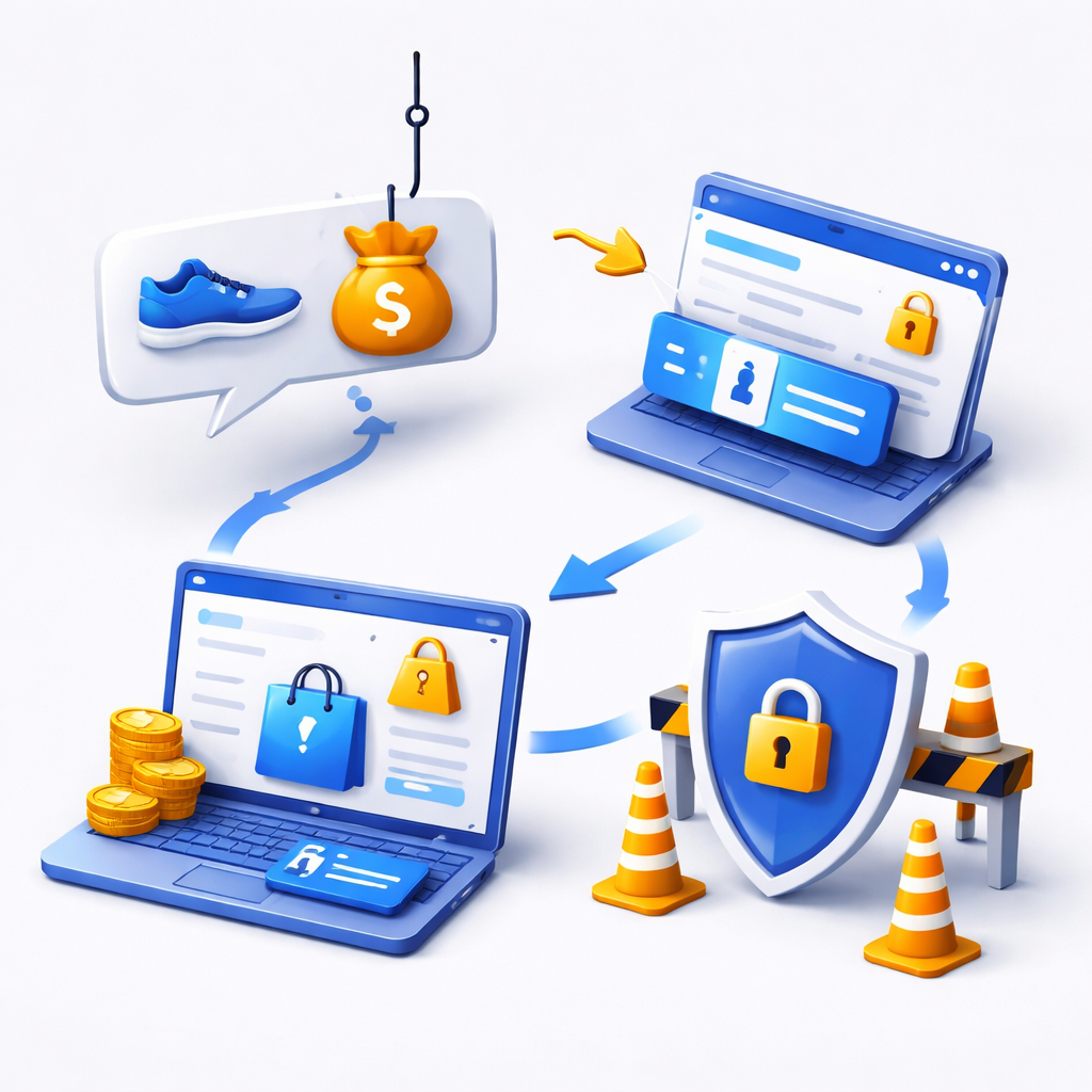 Illustration pour "Esempi concreti di truffa fuori piattaforma su Vinted"